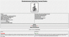 Desktop Screenshot of herbarium.0-700.pl